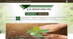 Desktop Screenshot of calblendsoils.com